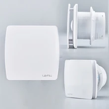 6 дюймов вентилятор низкая Шум 220V вентиляции дома Ванная комната Кухня Спальня унитаз бесшумный Вытяжной вентилятор