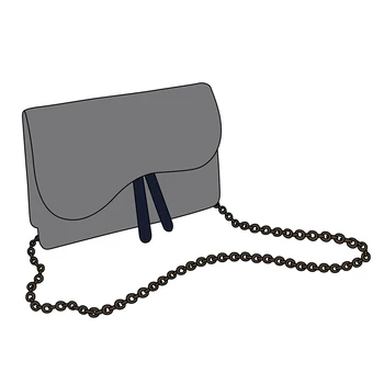 

New Designer Brand luxury Women Square Chain Shoulder Bag Black Letter Embroidery Clutch Crossbody Bag Handbags Portable