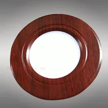 Светодиодный точечный светильник в китайском стиле 3W2. 5-дюймовый полный набор вкрапления из красного дерева Винтаж Ретро Гостиная светодиодный потолочный свет Sp