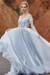 A-line Lace Appliques Wedding Dress 2022 Sweetheart Backless  Wedding Dress Bridal Dress Vestidos De Novia Custom Made