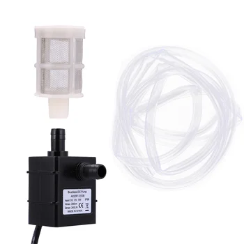 

3pcs Solar Water Pump Parts Pumper Fittings Simple Useful Durable Solar Water Pump for Aquarium Fish Tank (12v, Lift 3m, Need To