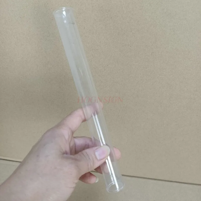 단단한 고온 유리관 반응 화학 실험 장비, 연소 튜브 소모품, 20x200mm