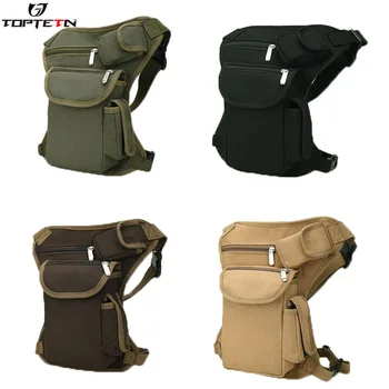 

TOPTETN Men Women Multifunctional Outdoor Camping Hiking Running Sports Bag Pack Waist Thigh Leg Cycling Bag