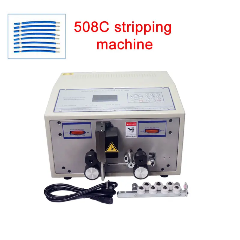  SWT508C Automatic Wire Cable Peeling Striping Cutting Machine for Computer wire 1mm-2.5mm2
