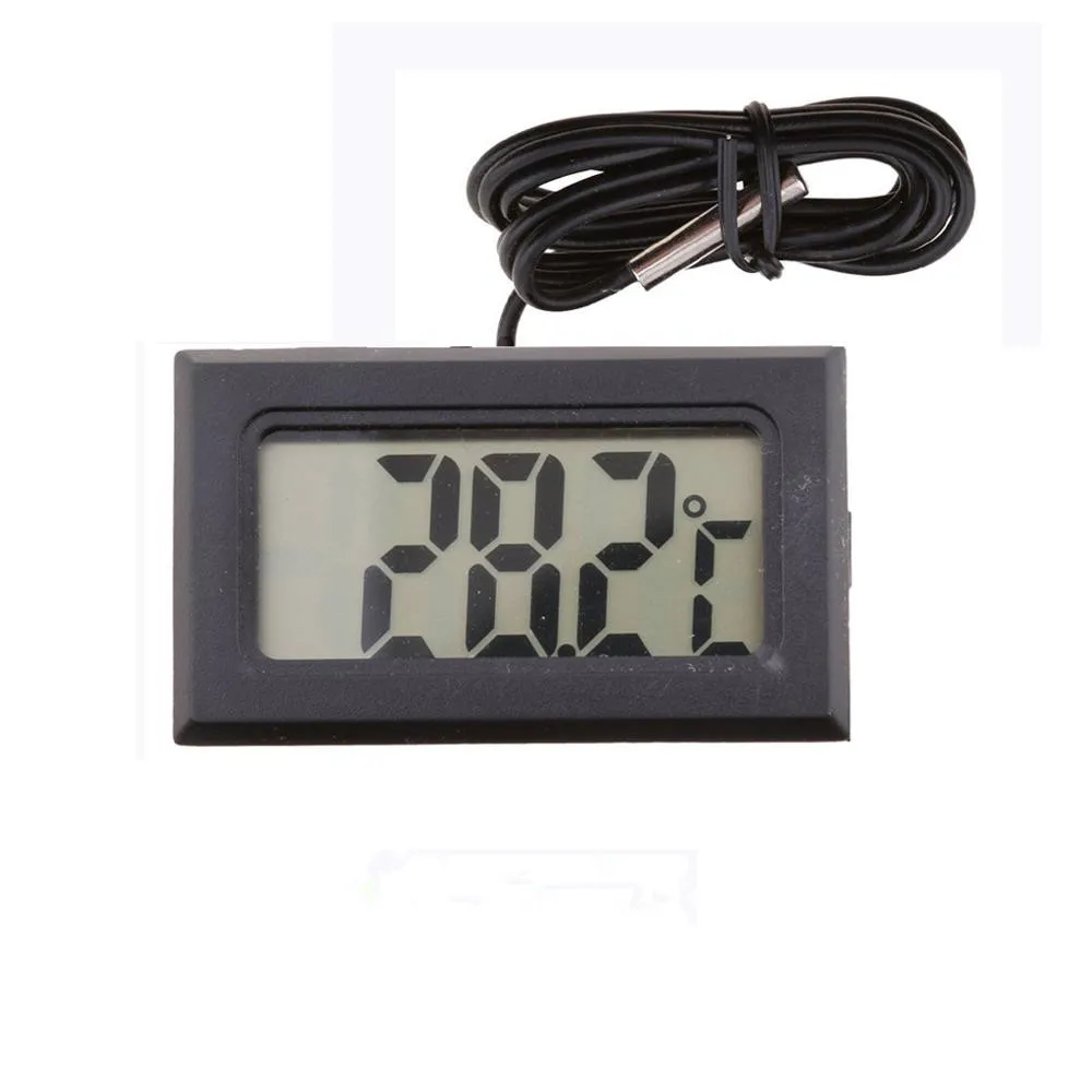 Мини открытый цифровой ЖК дисплей термометр Сенсор гигрометром декоративные