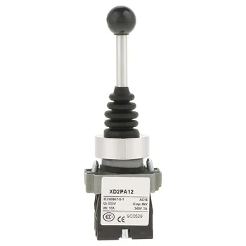 

2 Position 2NO Locked Wobble Stick Switch Replacement Fits XD2PA12