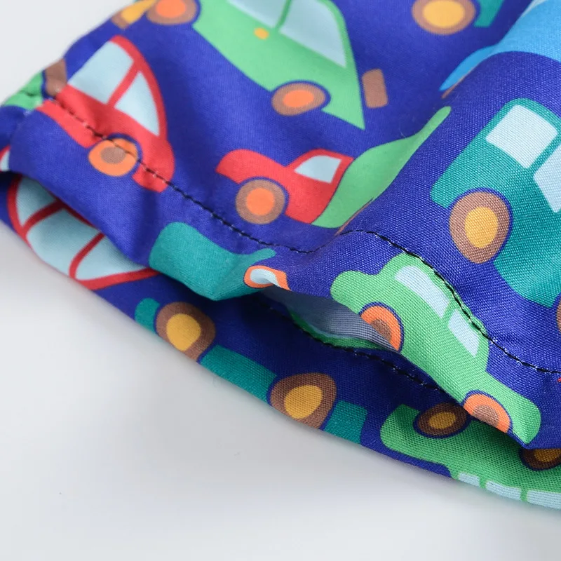 

2019 Summer New Style Childrenswear Children Fashion Printed Men And Women Children Lace-up Regulation Boxer Shorts Hot Springs