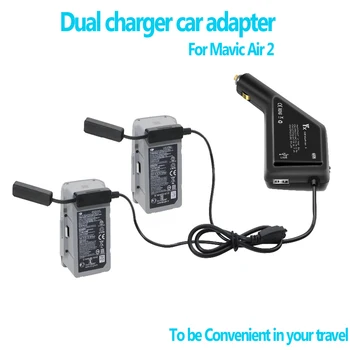 

DJI Mavic Air 2 Car Charger Battery Mavic Air2 Car Connector USB Adapter Multi Battery Charging fast