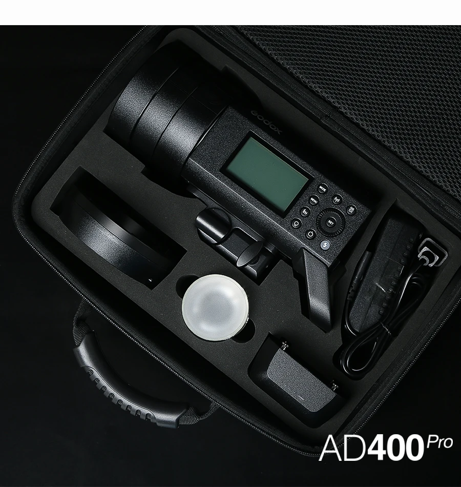 Godox Led Light Photography Lighting AD400 Pro WITSTRO Flash Li-on Battery TTL HSS 2.4G Wireless for Canon Nikon FUJIFILM
