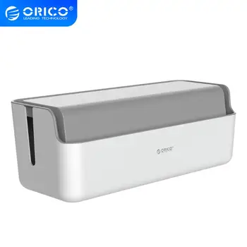 

ORICO Cable Storage Box Power Strip Wire Case Anti Dust Charger Socket Organizer ABS Desktop Network Line Socket Protection