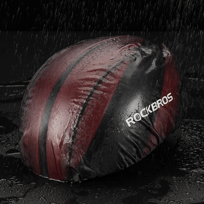 ROCKBROS велосипедные шлемы водонепроницаемые ветрозащитные пыленепроницаемые для