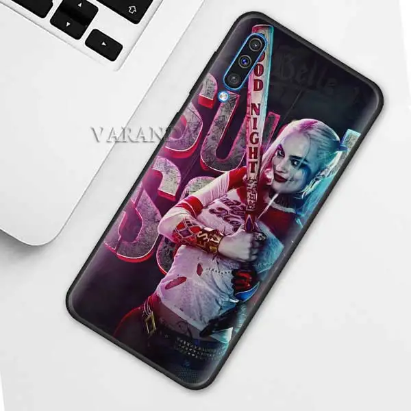 Квинн "," Джокер "Фильм Чехол Для samsung A90 5G A50 A40 A30 S A80 A70 A10 A20 e A9 A7 A8 плюс Черный силиконовый чехол - Цвет: B02