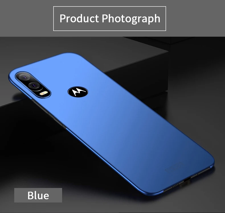 Чехол для Motorola Moto P40, чехол для телефона, Mofi, полная защита, жесткая задняя крышка для Motorola Moto One Vision, чехол fundas