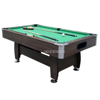 

American Style 7 feet Wood Billiard Table With 16pcs Balls 2 Cue Modern Strong Frame leg Sport Equipment Snooker SUB-8446R-1LZ