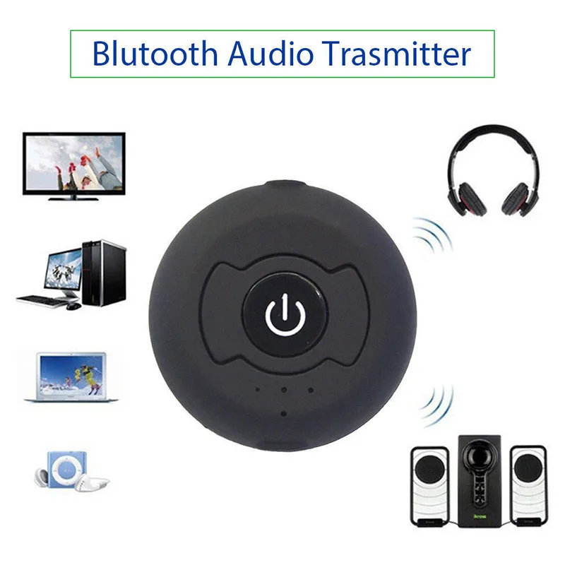 Wireless Bluetooth Transmitter For Audio TV 3 5mm Jack Aptx Music AUX Multi point Bluetooth 4 0 Adapter For Two Headphones