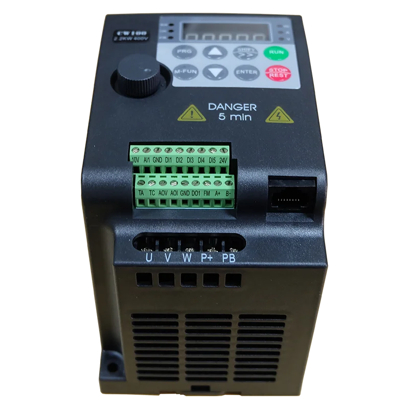 Variatore Di Frequenza, Inverter VFD VFD 1.5 2.2 3 4kw 5.5KW Inverter Di Frequenza 3P - Foto 9