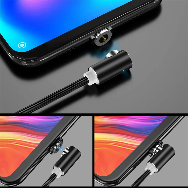 GTWIN Магнитный Micro USB кабель для iPhone 11 Max samsung S10 S9 Xiaomi usb type C Магнитный зарядный USB C кабель Шнур для мобильного телефона