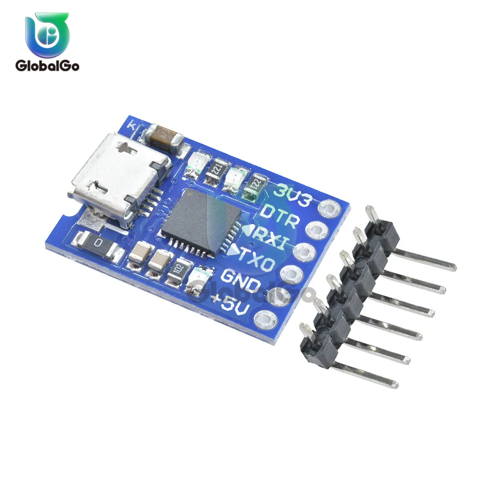 CP2102 MICRO USB в UART ttl модуль 6Pin последовательный конвертер UART STC заменить FT232 USB 2,0 в UART ttl адаптер модуль