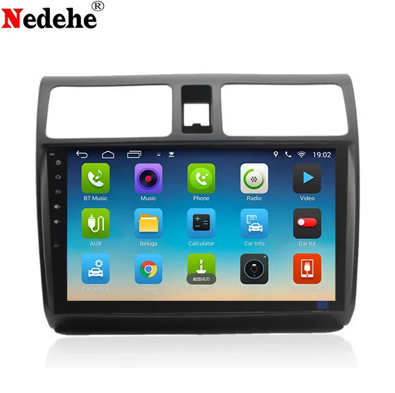 Nedehe 10 1 дюймов Android 8 автомобильное радио для Suzuki Swift 2005 2006 2007 2008 2009 2010 автомобильный