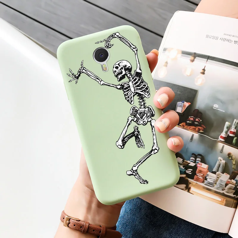 best meizu phone case brand For Meizu Note 3 5 6 Case Candy Colors Flower Pattern Shell Cartoon Painted Soft Silicone Shockproof Phone Back Cover meizu phone case with stones Cases For Meizu