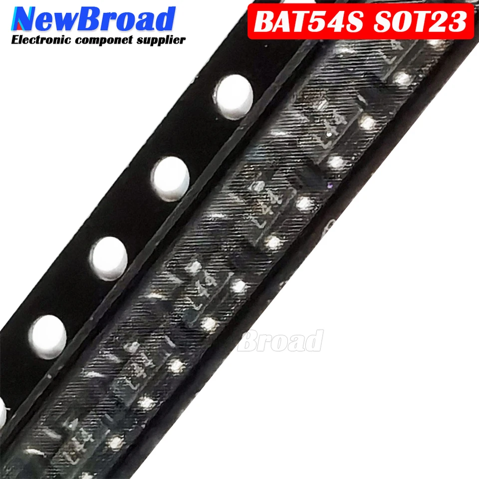 25 Stück BAT54 Schottky-Diode – SMD SOT23, 30V,  Produktbild-Vorschau 3