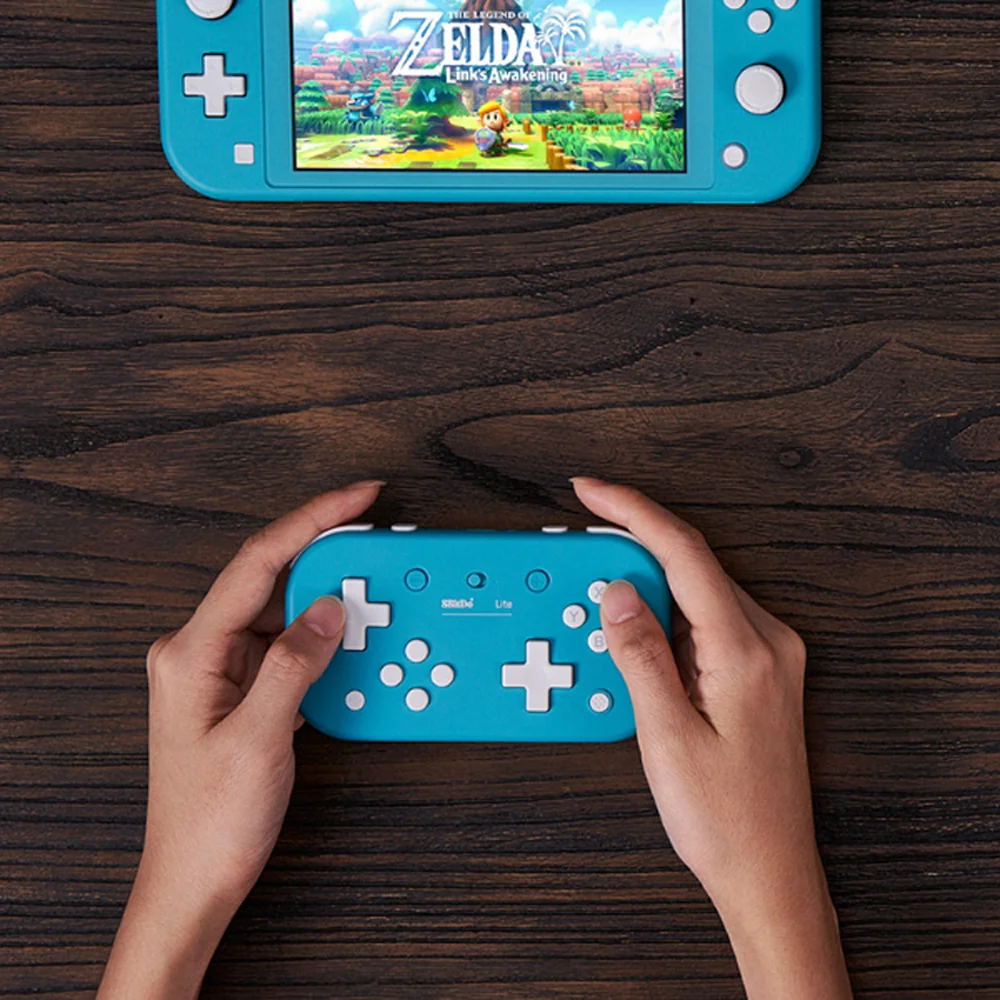 Беспроводной Bluetooth контроллер геймпад для 8BitDo Lite джойстик для Tetris 2D игры для Switch Lite/Windows/пара