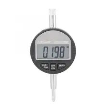 Электронный цифровой циферблат Индикатор зонд индикатор Калибр 0-12,7 мм/0,5 часы DTI 0,01 мм/0,0005