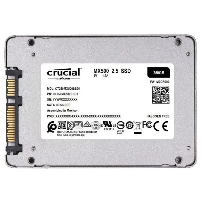 Накопитель SSD Crucial CT250MX500SSD1N 250Gb