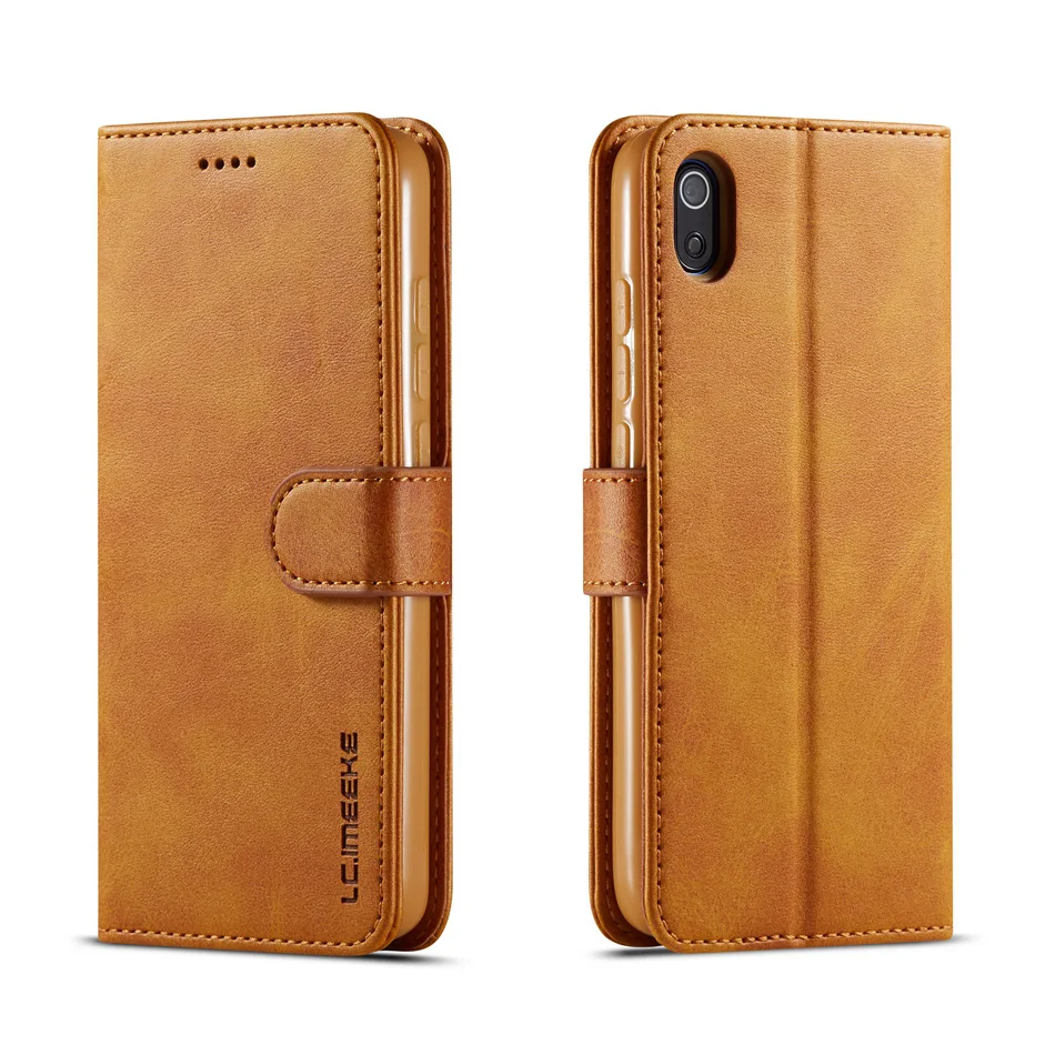 

Leather Book Wallet Case on For Xiaomi RedMI 7 7A 6 6A K20 Note 8 7 6 5 PRO 4X Flip Bag Cases Xiomi MI A2 Lite 9T PRO Cover