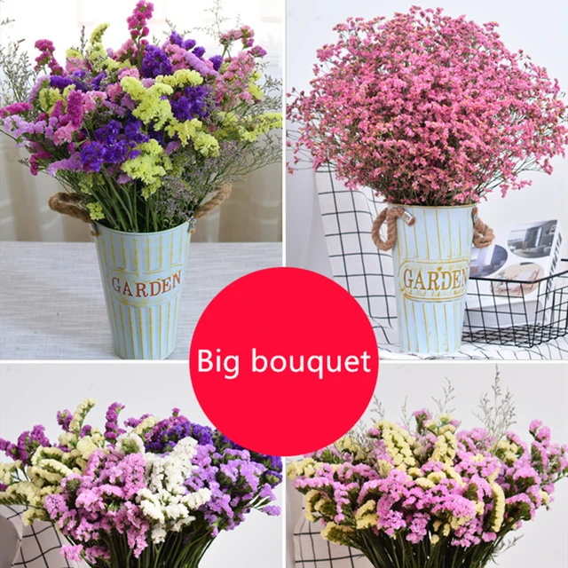 잊지마의 아름다움을 영원히 간직하는 말린 자연 Gypsophila 꽃다발