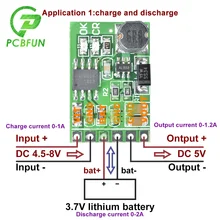 Chargeur de batterie au Lithium DC 12V 2 en 1, carte de décharge DC DC, convertisseur, Module élévateur pour caméra IP PTZ, UPS DC 3.7V 5V à 12V