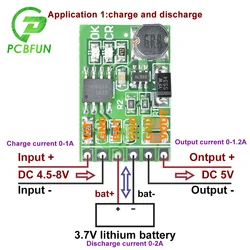 Chargeur de batterie au Lithium DC 12V 2 en 1, carte de décharge DC DC, convertisseur, Module élévateur pour caméra IP PTZ, UPS DC 3.7V 5V à 12V 