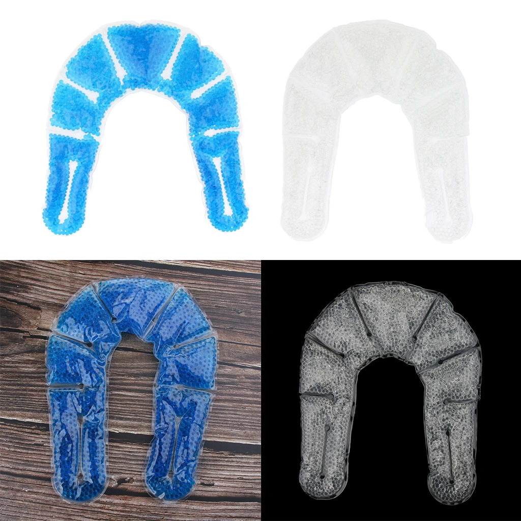 Sports, Flexible Gel Ice Pack & Wrap, Soft Hot Cold Therapi for Sprain Bruises, Alleviate Body Joint Muscle Pain