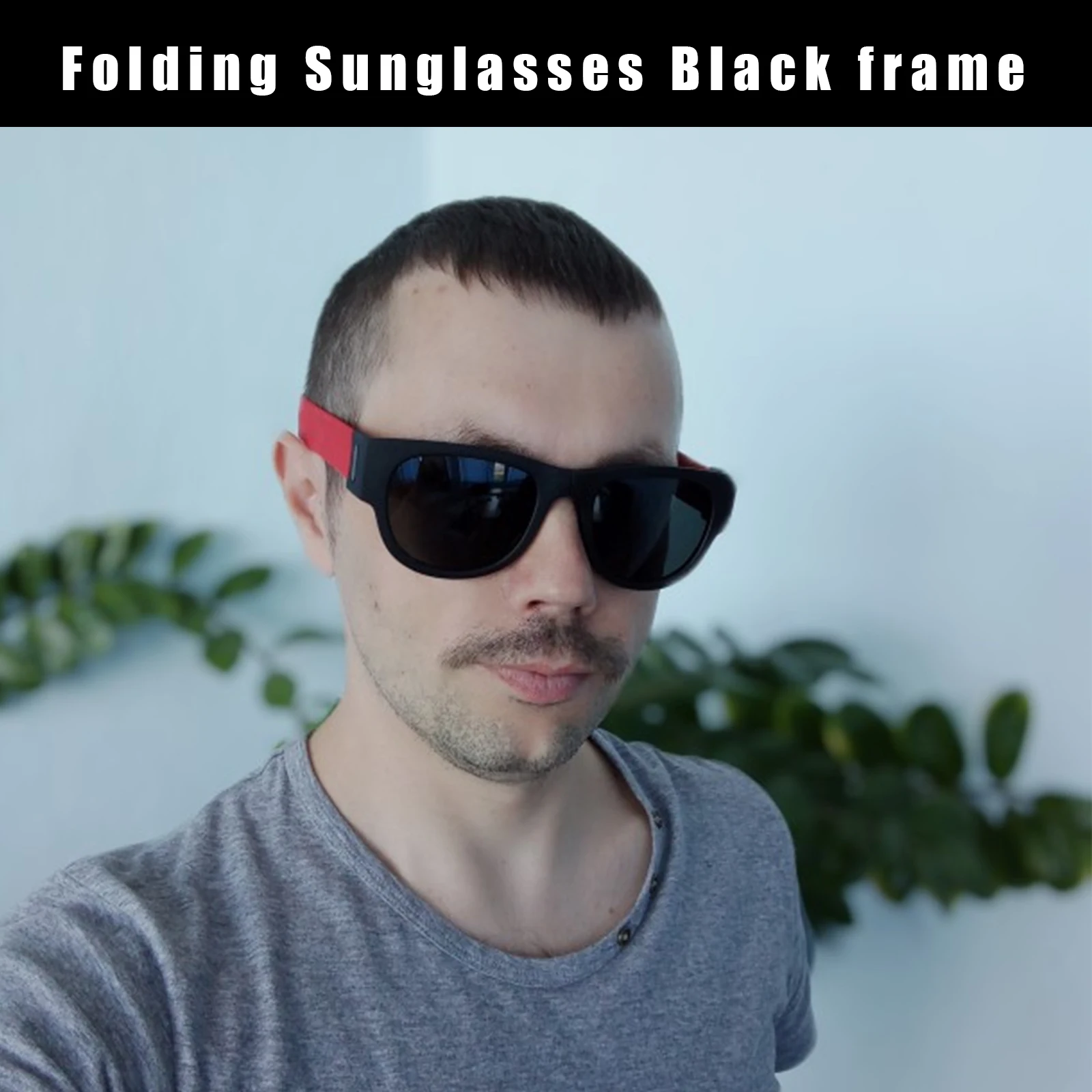 Car Sunglasses Slap Folding Wristband Outdoor Driving Designer Foldablen Roll Vintage Square Trend Slappable Bracelet Men Women