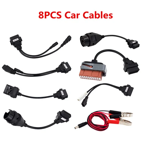 Car Cables OBDII диагностический инструмент измерения конечного давления компрессора TC-S Multidiag Pro+ Bluetooth двойной для зеленой печатной платы Pro Plus Bluetooth 2016R1,1 Keygen автомобиля/кабель для тележки - Цвет: Car Cables