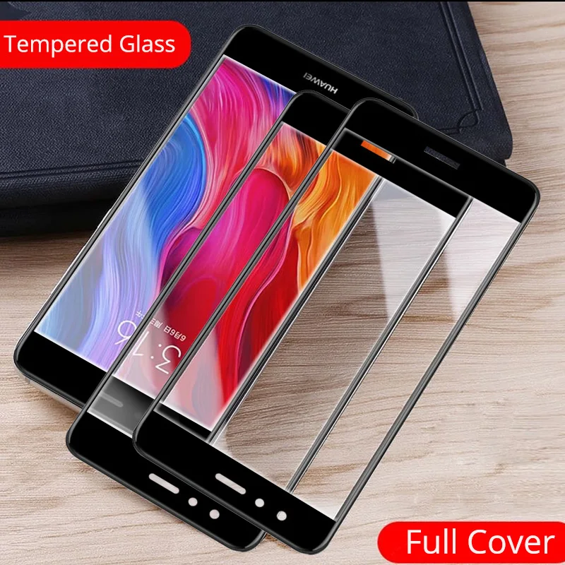 

Protective Glass On For Huawei Honor 7X Full Screen Protector X7 7 x Tempered Glass honor7x Protection Protect Film