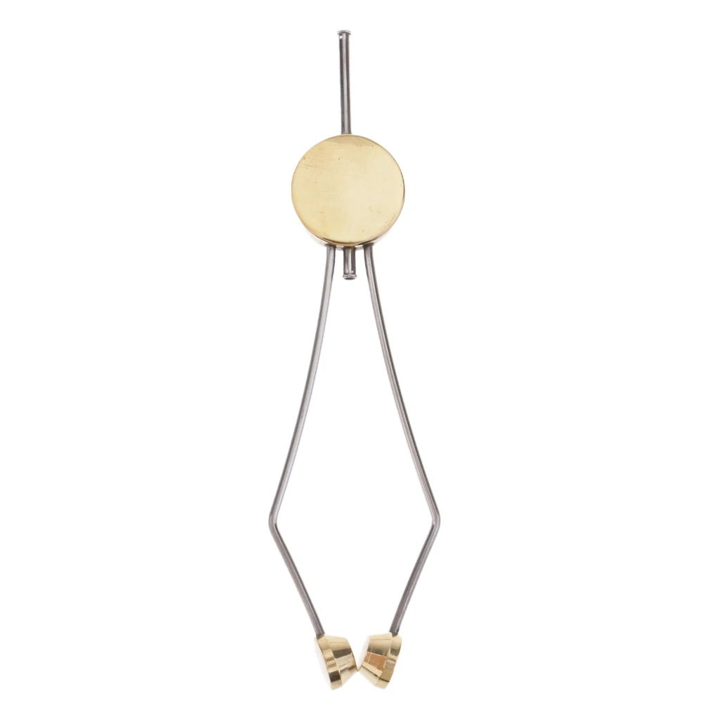 Super Smooth Fly Tying Bobbin Holder Bobbin Threader Brass Feet Fly Tying Tool Adjustable for All Spool for Flies Making DIY