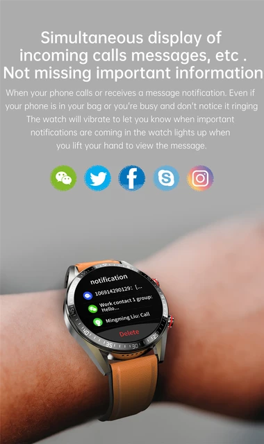 Reloj Inteligente Hombre, Pantalla AMOLED - 454 X 454 Px - Smartwatch Con  Bluetooth, Llamadas Locales, Música Auriculares, Android, Novedad 2022 -  SMART HOME