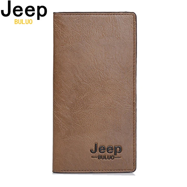 JEEP BULUO Men's Purse Clutch Bag Men Wallets Long Design Handbag New  Casual Wallet Split Leather Wallet For Man - AliExpress