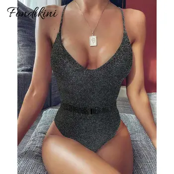 

One Piece Swimsuit Push Up Swimwear Women Black Sexy Bodysuits 2019 Sling Traje De Bano Mujer Retro Buckle Newest Fashion