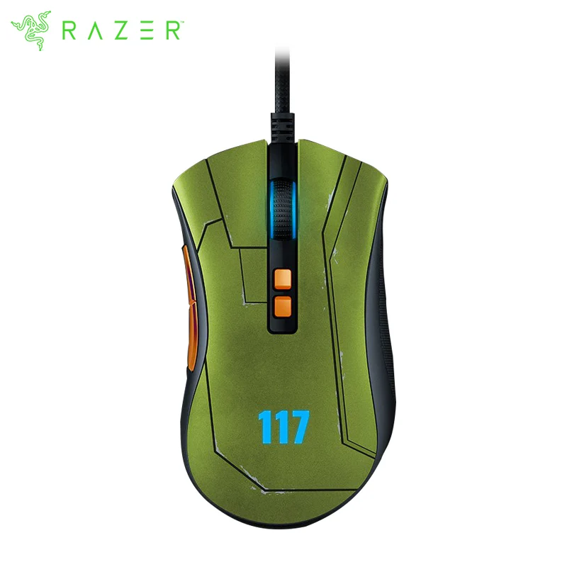 

Razer DeathAdder V2 Halo Infinite Limited Edition Wired Gaming Mouse With Best-in-class Ergonomics Focus+ Optical Sensor