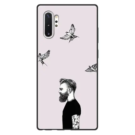 Для samsung Galaxy Note 10 чехол Note10 Note 10 plus чехол окрашенный Leon killer мультфильм мягкий силиконовый чехол для samsung Note10+ 5G - Цвет: A9