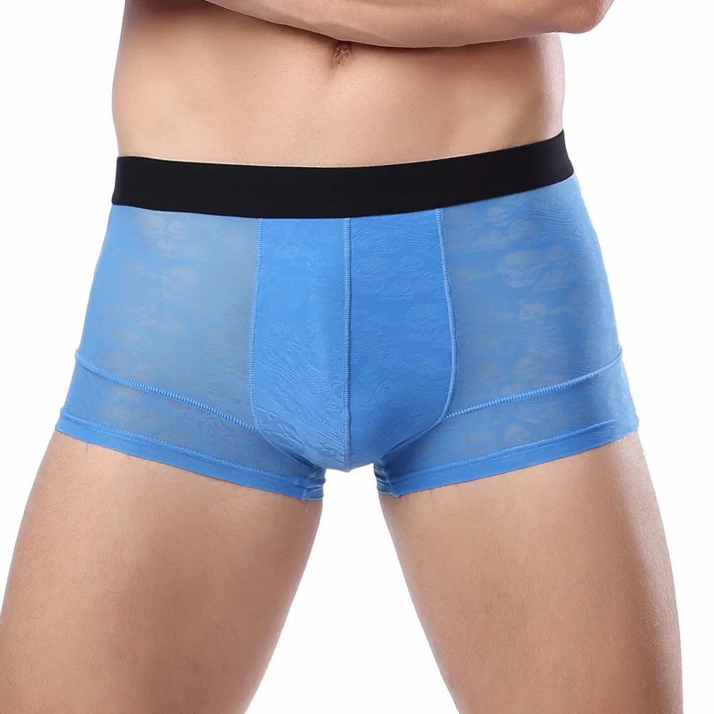 

Seamless Boxer Men Fashion New Men's Boxer Bamboo Fiber Modal Pants Underwear Underpant Underwear Men Mesh