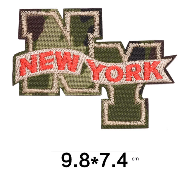 Military embroidery patches DIY clothes Applique Army embroidery badges10
