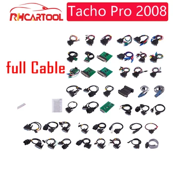 

OBD2 Tacho pro 2008 Universal Unlock Dash Programmer Tacho pro full set cables Tacho full set cables Diagnostic cable DHL FREE