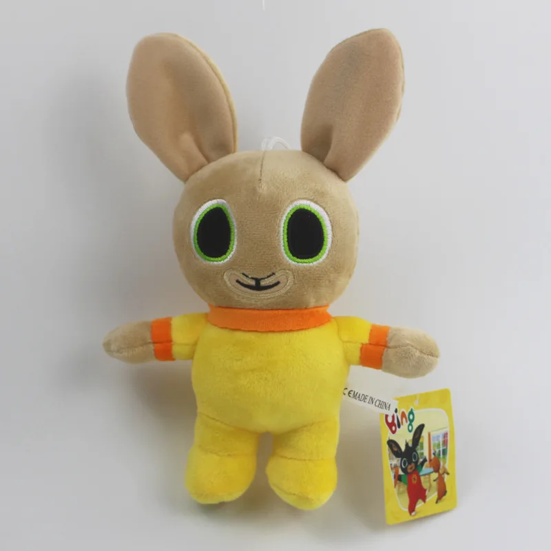 Bing Bunny плюшевая игрушка подвеска зажим Брелок Bing Bunny кукла игрушка Hoppity Voosh чучело Pando кролик игрушка для рождественских подарков