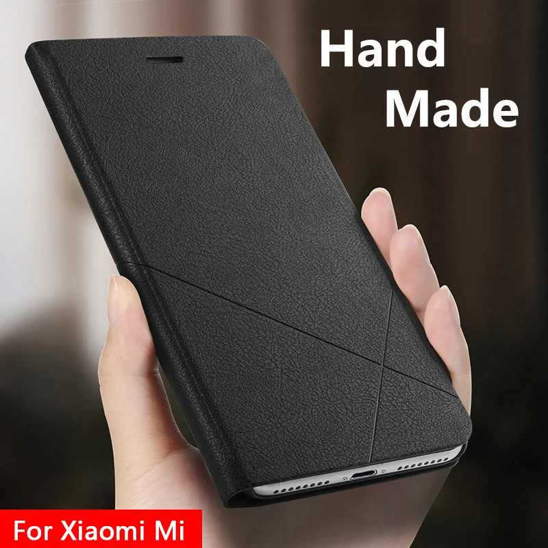 Чехол-книжка для Mi 8 9 10 Pro 9T Lite SE A1 A2 A3 Xiaomi 6 Plus 5S 4i 4 2 3 Note кожаный | Мобильные телефоны