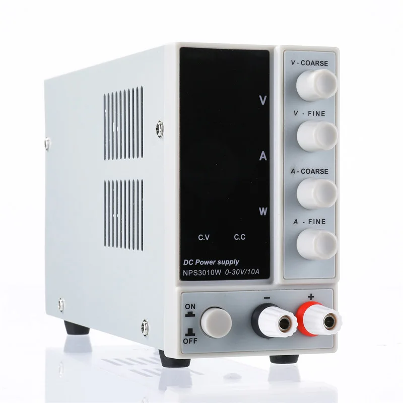 Цифровой Регулируемый источник питания постоянного тока NPS3010W 110 В/220 В с тремя