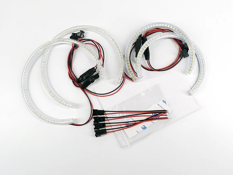 For Lexus RX 300 RX300 1999 2000 2001 2002 2003 Excellent DRL Ultra bright smd led Angel Eyes Halo Rings Day Light