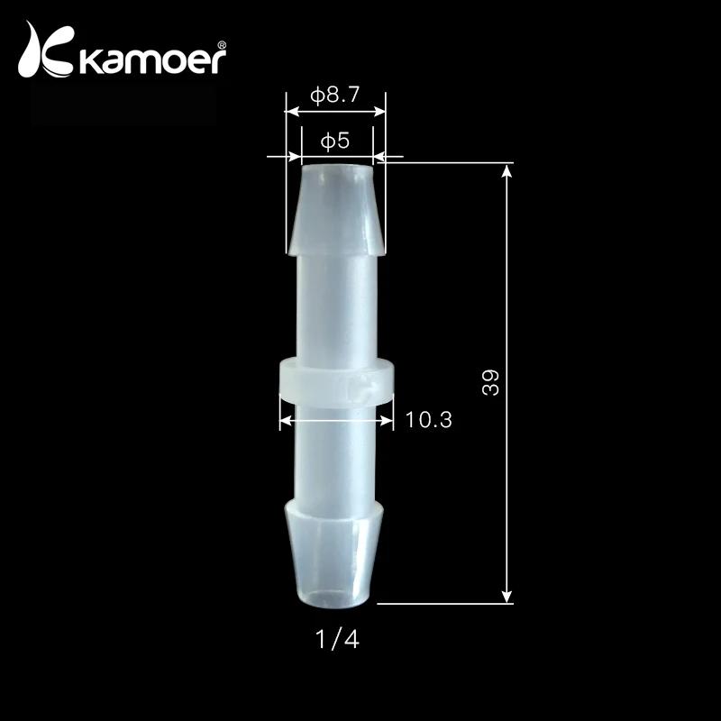 Kamoer пластиковый соединитель труб для перистальтического жидкого насоса, 10 штук в одной посылка - Цвет: 1-4